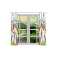 thumbnail image 3 of MKHERT Unicorn and Cute Owls Window Curtains Kitchen Curtain Room Bedroom Drapes Curtains 26x39 inch, 2 Piece, 3 of 3