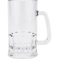thumbnail image 2 of G.E.T. Shatter-Resistant Plastic Beer Mug / Stein, 20 Ounce, BPA Free, 00085-1-SAN-CL-EC (Set of 4), 2 of 6