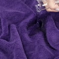thumbnail image 4 of American Soft Linen , Salem Luxury 4 Pack Washcloth Set, %100 Soft Cotton, 13 x 13 Washcloths Purple, 4 of 6