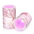 thumbnail image 7 of Yayeee Flameless Candles with Remote Flickering Battery Operated Multi Color Changing, White Starfish, 7 of 7