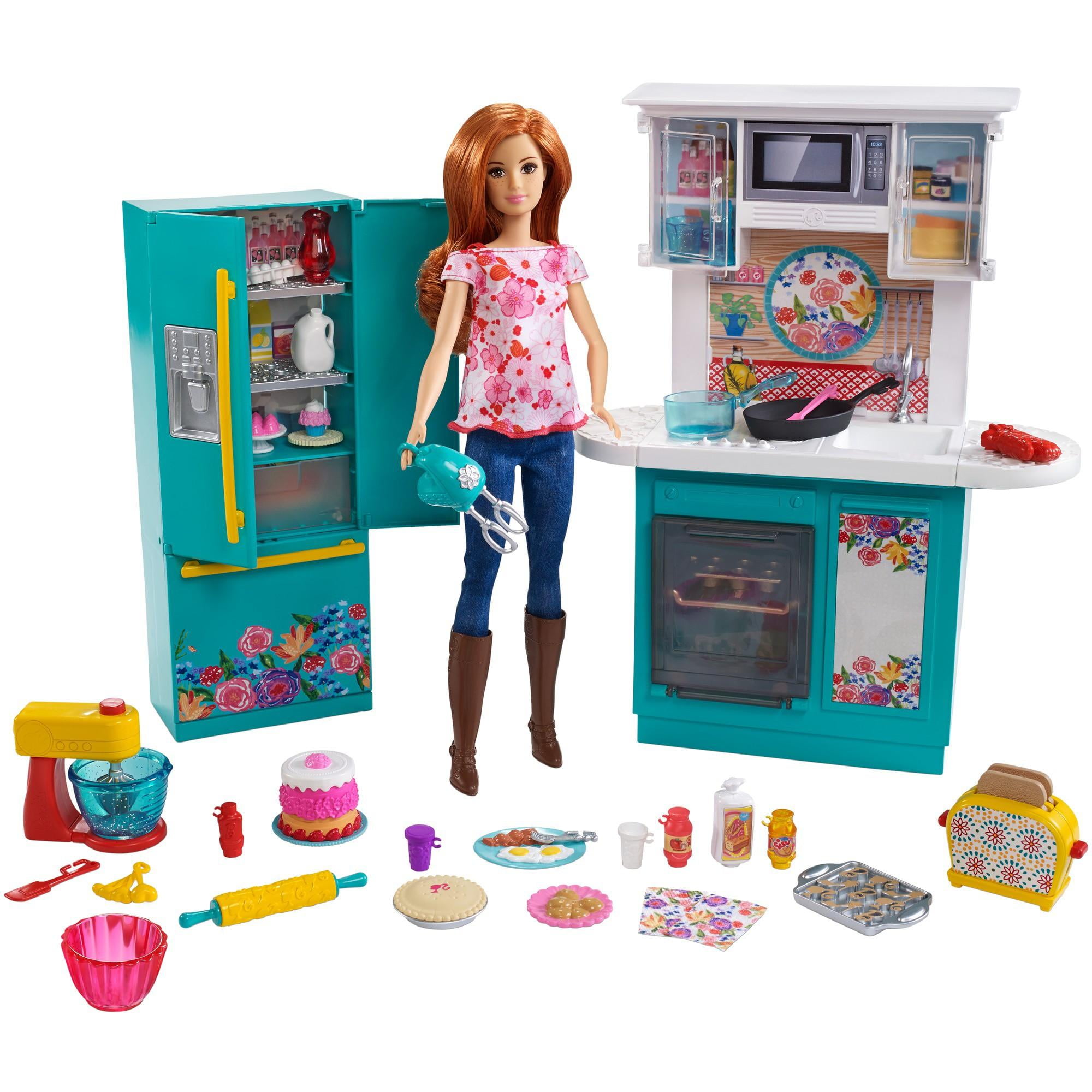 barbie doll kitchen game