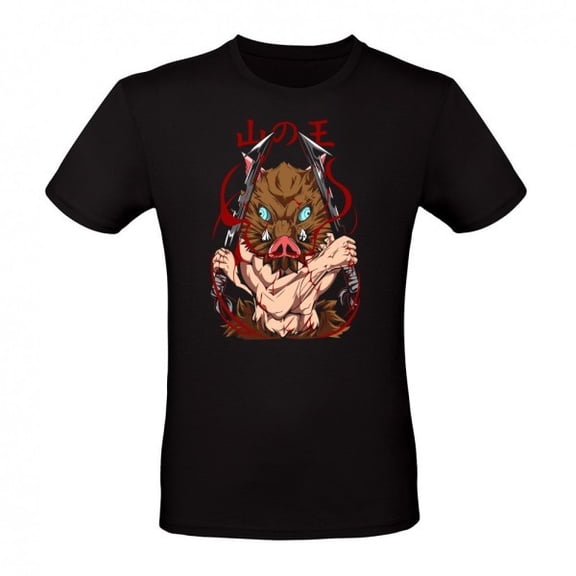 Anime Inosuke Hashibira King Of The Mountai T-Shirt Size S-5XL, Gift For Friends