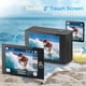 thumbnail image 3 of Action Camera 4K 60FPS with Touch Screen 20MP Waterproof Camera Underwater 131FT with EIS for Snorkeling Helmet Bike 170° Wide Angle Remote WiFi 5XZoom - Cool Black, 3 of 6