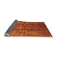 thumbnail image 2 of Ahgly Company Indoor Rectangle Oriental Orange Industrial Area Rugs, 2' x 4', 2 of 4