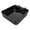 Black, variant on Heavy Duty Plastic Washing Machine Drain Pan Front Loader Collection Tray for Basement Floor Garage Apartment Use(Grey)