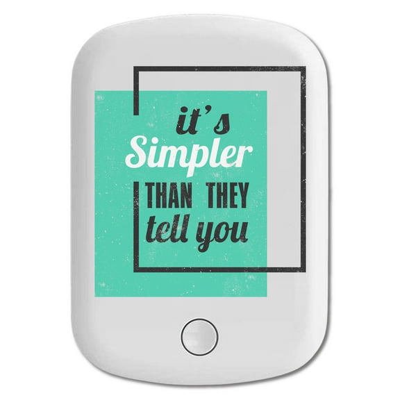 DistinctInk Magnetic Battery Pack, 5000 mAh Wireless Portable Charger with USB-C Cable, Compatible with MagSafe iPhone 14 / 13 / 12 Series - It's Simpler Than They Tell You