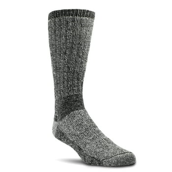 Realtree® Realtree Men's 2-Pair Thermal Socks with Odor Protection (Gray, Size Large)