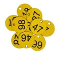 thumbnail image 2 of 100x Protable Number Tag Number 1-100 for Hotel Warehouse Dormitory Keys red+white word, 2 of 5
