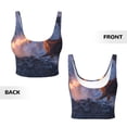 thumbnail image 5 of Picia Winter Fire Dragon Sports Bra for Women,Padded Strappy Sports Bras Medium Support Yoga Bra with Removable Cups,Running Yoga Bra-Small, 5 of 9