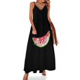 thumbnail image 1 of Sandía Azúcar | Regalo perfecto Vestido sin mangas Vestido de noche para mujer Vestidos sueltos elegantes para mujer Vestidos largos, 1 of 7