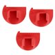 thumbnail image 1 of 3Pcs Ergonomic Sewing Form Set Plastic Flexible Stitching Aid for Craft brown, 1 of 4