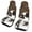 6, variant on Car Seat Cover Cowhide Leather Texture3D Print Animal Hide Automobiles Seat Covers Fit for Cars Tr