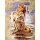 thumbnail image 1 of Pintura de diamante (DB0604) 5D DIY belleza sexy redonda 30x40cm Hugtrwg Para estrenar, 1 of 1