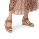 thumbnail image 5 of Sandalia DREAM PAIRS SDPW222W Camel Plataforma con Cuña Talle 11, 5 of 6