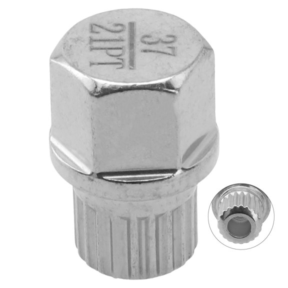 37/21Pt Hollow Car Anti Theft Wheel Lock Lug Nut Screw Removal Key for Bmw