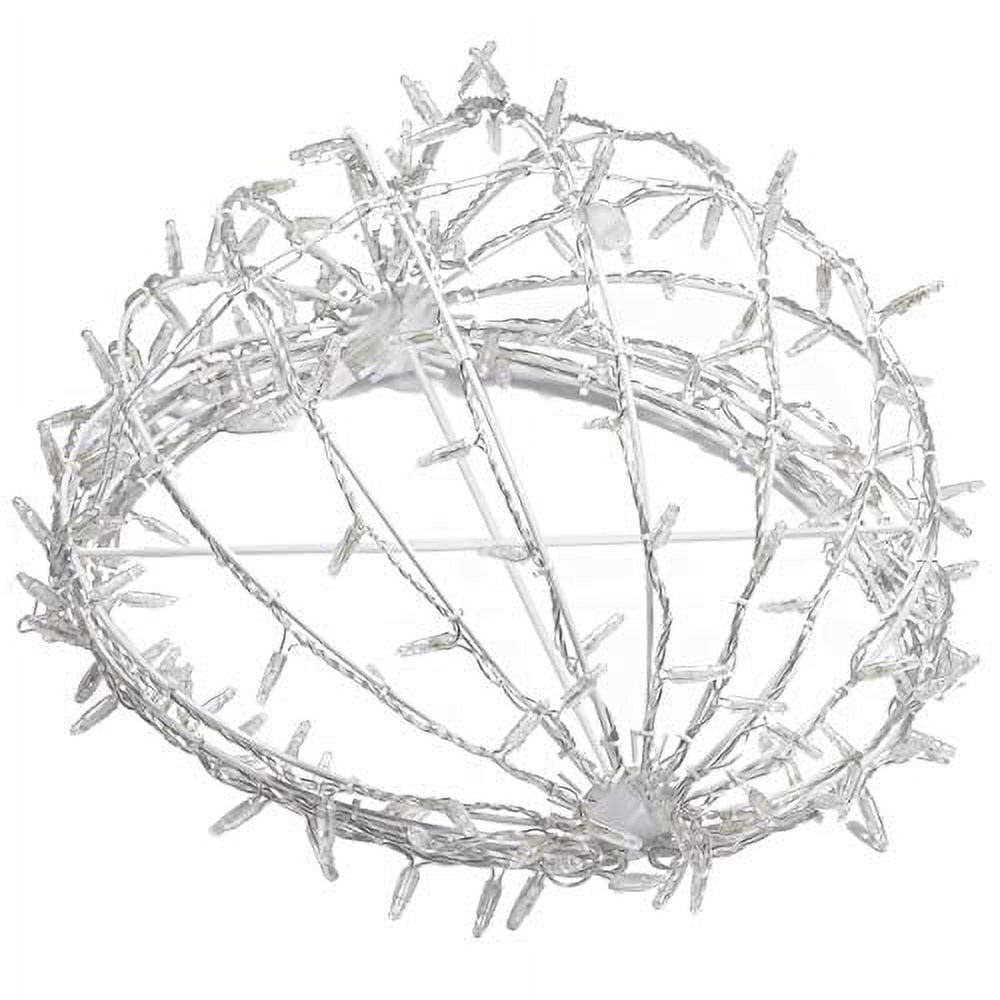 Wintergreen Lighting 20" Commercial LED Light Ball Warm White Holiday Lighting