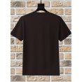 thumbnail image 3 of St. Patrick's Day Clover & Letter Print T-Shirt - Soft Cotton, Casual Fit with Drop Shoulder Sleeves, 3 of 7