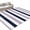 Navy blue purple, variant on Large Area Rugs 9'x12', Navy Blue Aqua Striped Carpet Runner Indoor Outdoor Rugs Home Decor Aesthetic, Farmhouse Stripe Art Non Slip Mats Washable Accent Rug for Living Room Bedroom