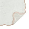thumbnail image 5 of VCNY Home Scallop Blush Cotton Bath Rug, 17" x 24", 5 of 5