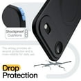 thumbnail image 5 of JETech Magnetic Slim Case for iPhone 17 Air Compatible with MagSafe, Camera Lens Full Protection, Soft TPU Thin Protective Phone Cover with Matte Finish, Shockproof (Black), 5 of 6