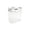 #2 White【1x Pet Food Bucket】, variant on Airtight Pet Food Storage Container, Clear Window Dry Kibble Bin for Cats and Dogs, Sealed Lid Moisture Proof Dispenser, Large Capacity Plastic Box, SouMaox