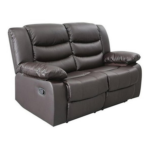 Sillon Reposet Reclinable 2 Cuerpos Tapizado cafe