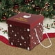 thumbnail image 3 of Xihbxyly Caja de Regalo Navideña, Cajas Grandes Apilables, Diseño Portátil Vacío, Empaque Plegable, Decoración Navideña, Opciones de Varios Tamaños, Incluye 2 Cajas, 4 Asas, 2 Tapas y 2 Bases., 3 of 6
