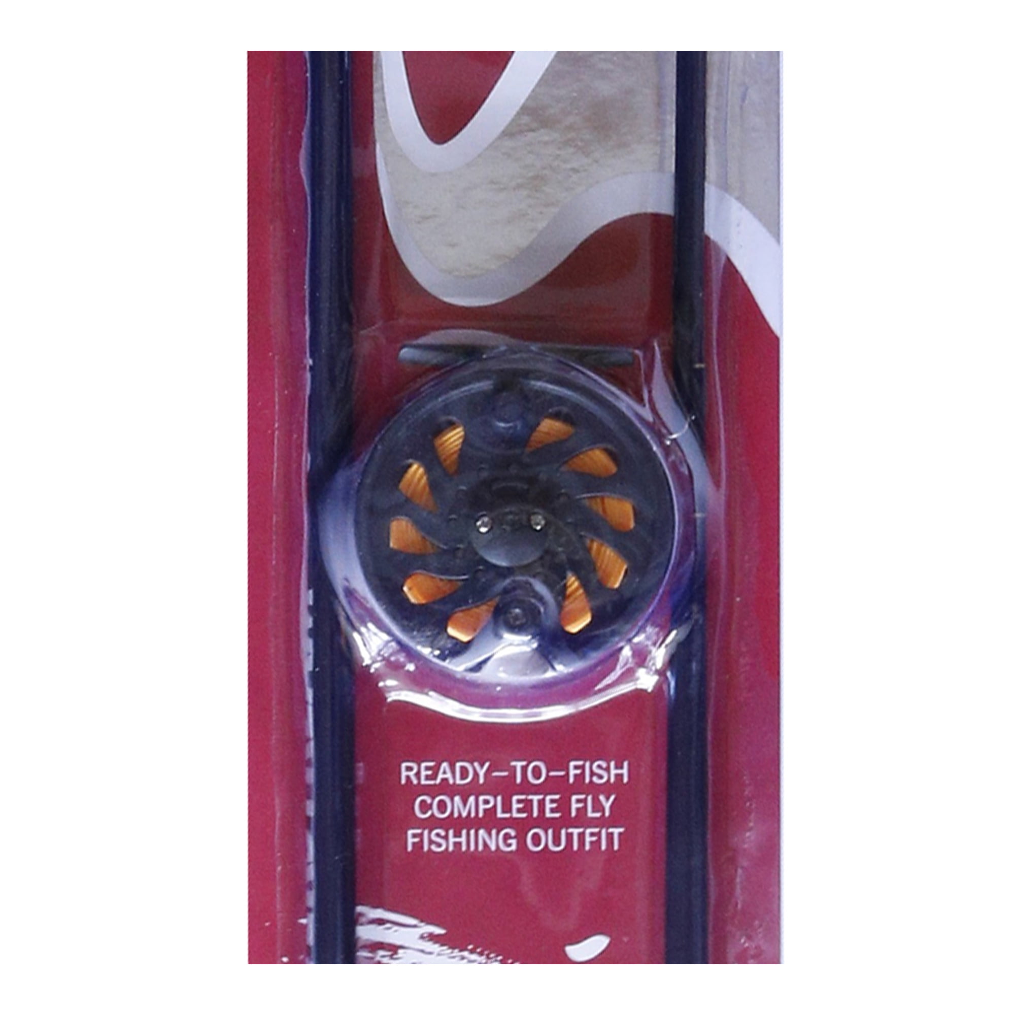 Cortland Silver Stream Fly Fishing Combo, Fiberglass, 8.5Ft, 5/6 WT,