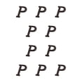 thumbnail image 2 of Letras de Metal para casa Wosthever Placa decorativa de hierro B17--P 10Conjunto, 2 of 6
