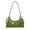 Green, variant on LEZMORE Women's Faux Leather Baguette Shoulder Bag, Burgundy