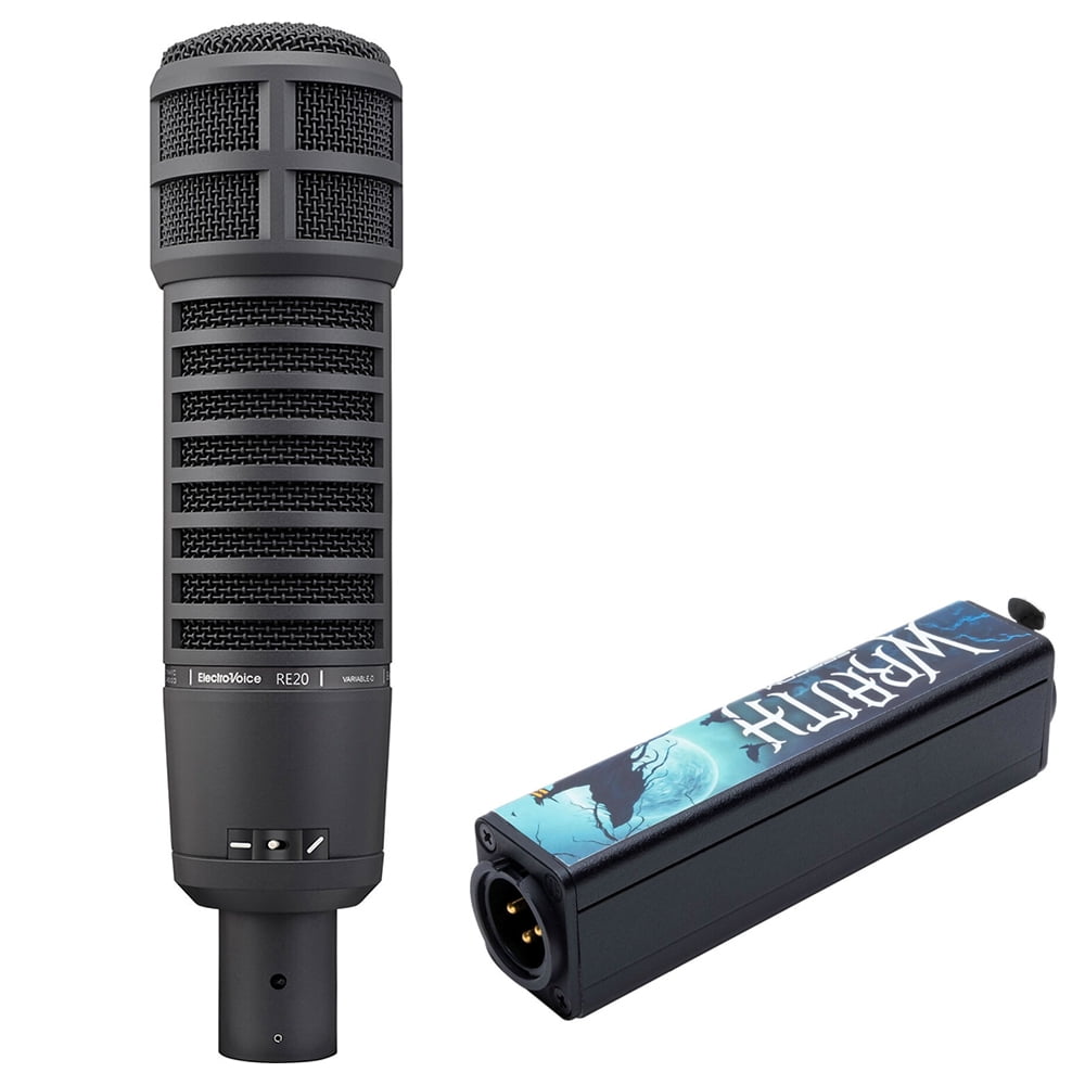 ElectroVoice RE20 Broadcast Announcer Microphone with VariableD
