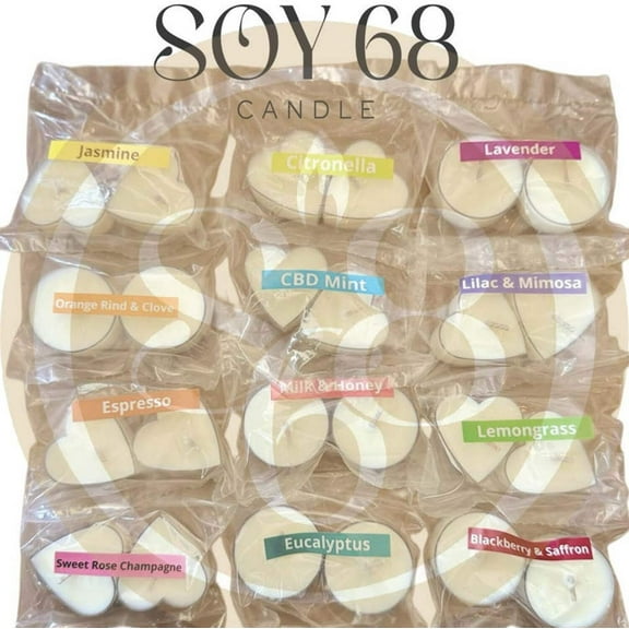 Moisturizer Candle: 8 Oz. (Each) (Tingling Mint & Citrus)