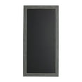 thumbnail image 1 of DesignOvation Wyth Framed Magnetic Chalkboard, 13x26, Gray, 1 of 6