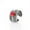 Red, variant on Punk Gothic Evil Eye Retro Good Luck Feather Open Ring Adjustable Jewelry New-Green