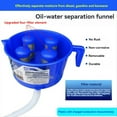 thumbnail image 3 of Funnel Type Oil and Water Separator with Four Filter Elements Diesels Gasoline Fuel Filter Fitting Accessories, 3 of 6