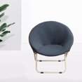 thumbnail image 3 of Easy To Chair For Folding Fits Slipcover Moon Chair For Easy And Slipcover Easy To Clean In Various Colors Chair Fits black dark Grey, 3 of 8