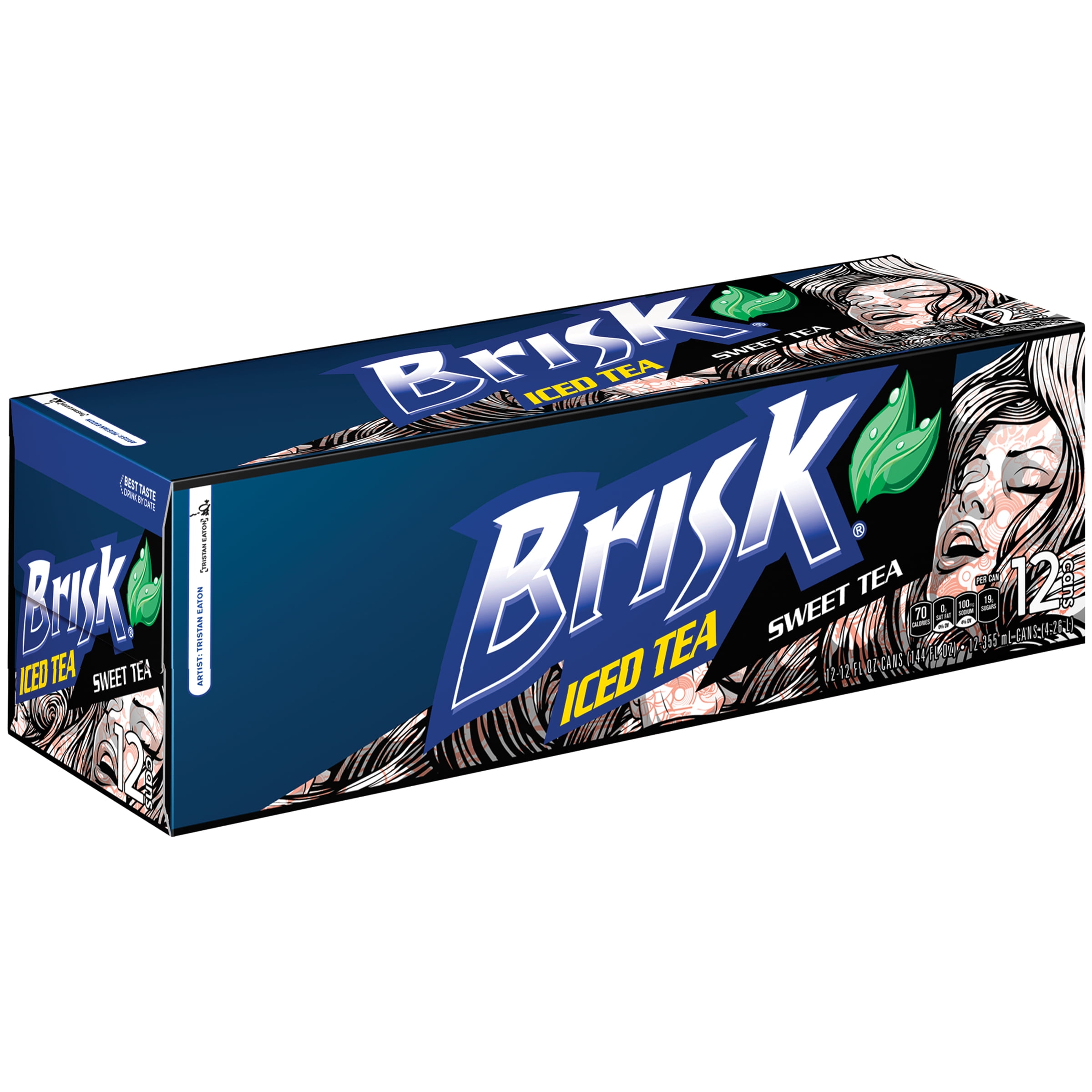 brisk tea can