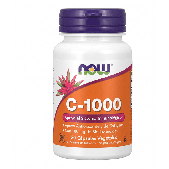 NOW FOODS C-1000, 30 CAPSULAS VEGETALES