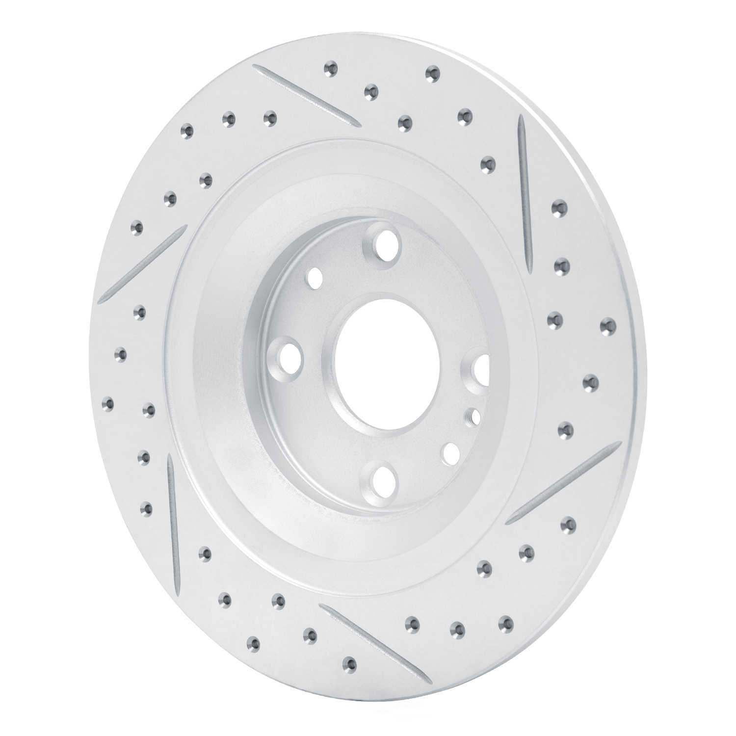 Dynamic Friction Company 830-80037L DFC Geoperformance Rotor - Drilled and Slotted