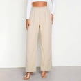 thumbnail image 2 of JUSLIO Women Pants Suit Pants Fashion Casual High Waist Pants, 2 of 6