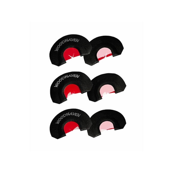 Woodhaven Red Ninja Diaphragm Turkey Call 3PK