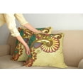 thumbnail image 2 of Ambesonne Floral Throw Pillow Cover 2 Pack, Paisley Flowers Leaves, 24", Multicolor, 2 of 7