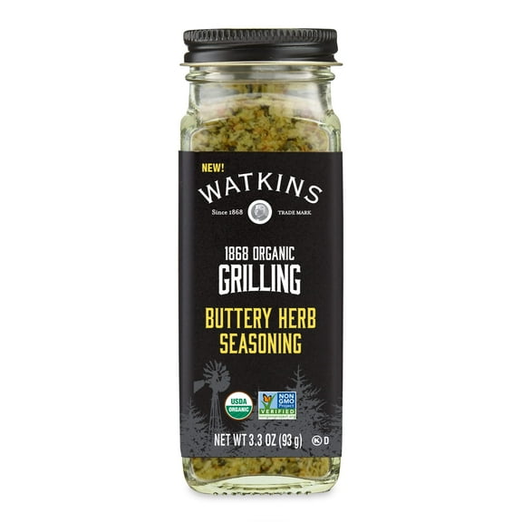 Watkins Seasoning Buttery Herb 3.3 Oz - Pack Of 3