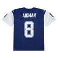 thumbnail image 3 of Men's Mitchell & Ness Troy Aikman Navy Dallas Cowboys 1995 Legacy Replica Jersey, 3 of 3