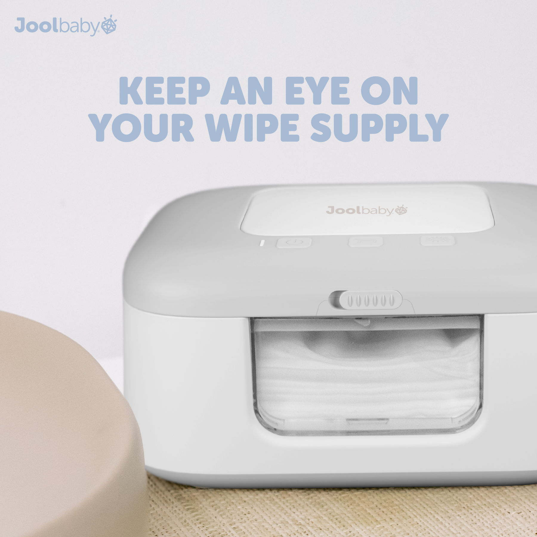 Jool Baby TinyBums Wipe Warmer with LED Nightlight photo 4