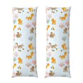 thumbnail image 1 of Balery Squirrel In The Forest Funda Protectora para Almohada Corporal de Algodón Hipoalergénico con Cierre(55 x 21 pulgadas), Almohadas No Incluidas, 1 of 7