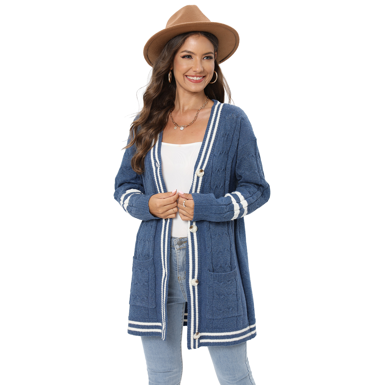 Cowboys Sweater- Blue  Sweaters, Blue sweaters, Fashion