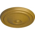 thumbnail image 3 of Ekena Millwork 12"OD x 1 3/4"P Reece Ceiling Medallion (Fits Canopies up to 2 3/8"), Hand-Painted Pharaohs Gold, 3 of 6