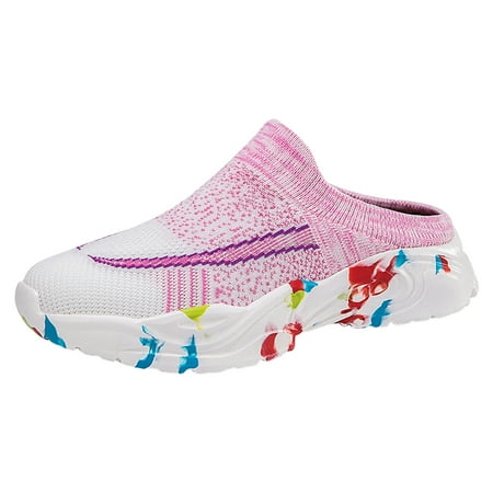 

Jungdeepe Women Sneakers Couple New Pattern Colorful Thick Bottom Mesh Breathable And Comfortable Summer Slip On Casual Shoes Women s Wedge Sneaker Sneaker Boots for Women Sneaker Socks for Women