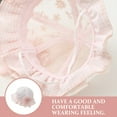 thumbnail image 3 of YSNOOWE Cute Pink Lace Bucket Hat for Toddlers Sun Protection and Decor, 3 of 5